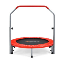 Minitrampolin flexibel - HELLOSHOP26 - 101 x 96/105/114/122 cm - Maximalbelastung 150 kg - Innen- und Außennutzung
