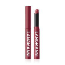 Matte Lipstick Long Lasting Waterproof Smudge Proof Hydrating Red Brown Velvety Finish