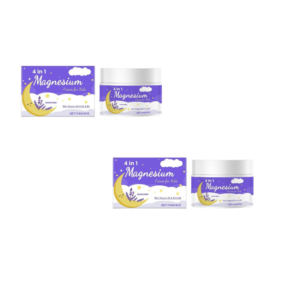 Topical Magnesium Oil and Chloride Spray 4in1 FastAbsorbing Muscle and Stress Relief Lotion 2PCS