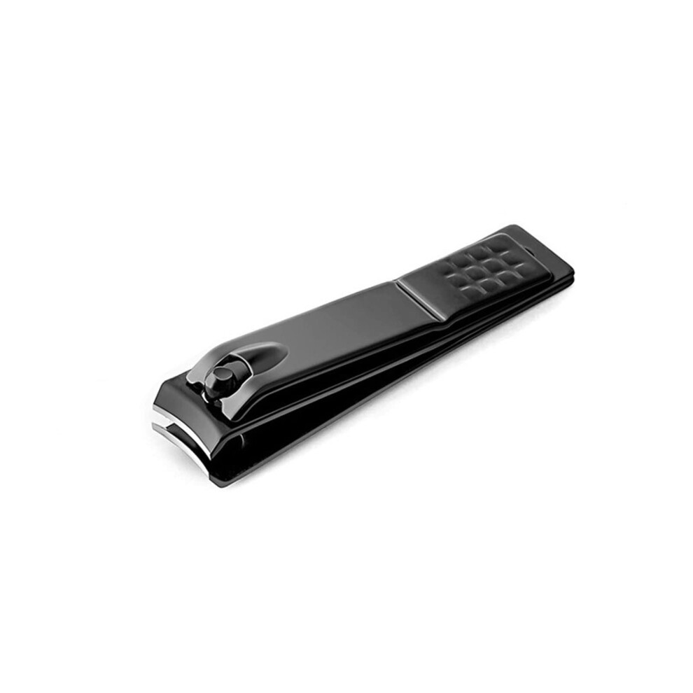 Stainless Steel Nail Clippers with Precision Blades, AntiSlip Grip and Splashproof Case for Thick Nails