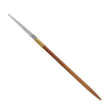Stainless Steel Ear Wax Removal Tool with Bamboo Handle Ergonomic Grip Easy Clean for Home and Travel