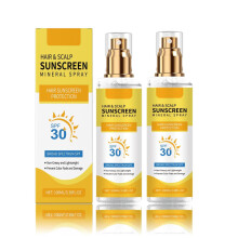 Hair Sunscreen Spray SPF 30 UV Protection for Hair and Scalp, Prevents Color Fading, Lightweight