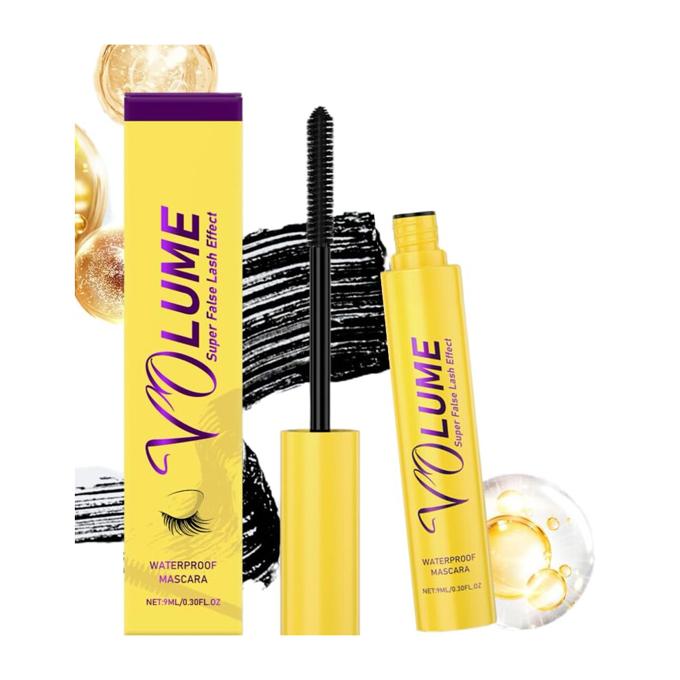 Waterproof Volumizing Mascara False Lash Effect Long Lasting Clump for Separated Lashes