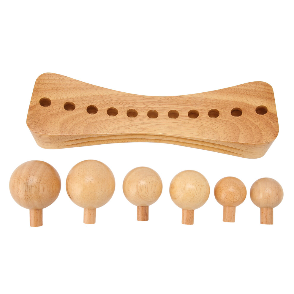 Gua Sha Massage Tool Natural Wood Body Sculpting Tool for Lymphatic Drainage Trigger Point Therapy Muscle Tension Relief