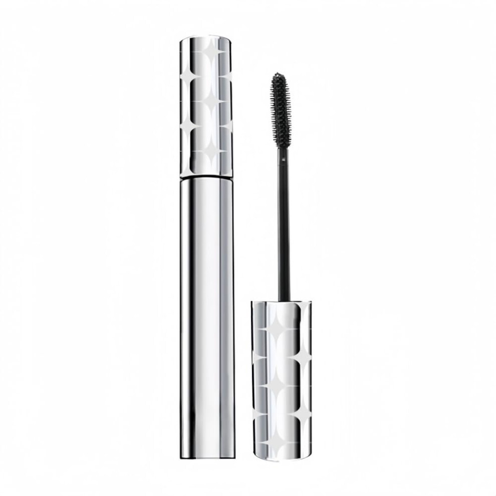 Black Waterproof Volumizing Mascara With Precision Wand, Longlasting Smudgeproof Clump