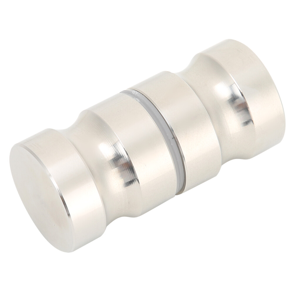 Shower Door Handle Hardware Stainless Steel Made, Solid Sus304 Stainless Steel Pulls Brushed Surface Modern Design Back To Back Knob For Glass Doors 9340959001866