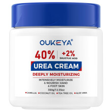 Urea Cream 40% with Salicylic Acid Foot Cream for Cracked Heel and Deep Hydration 12.35oz
