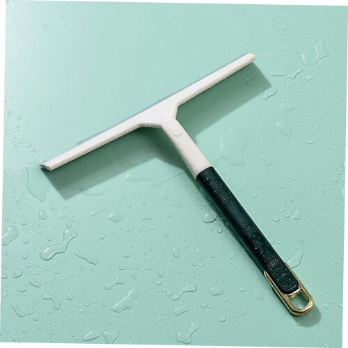 Dual Sided Shower Squeegee for Glass Doors and Windows with Ergonomic Grip for Multi Surface Use 2