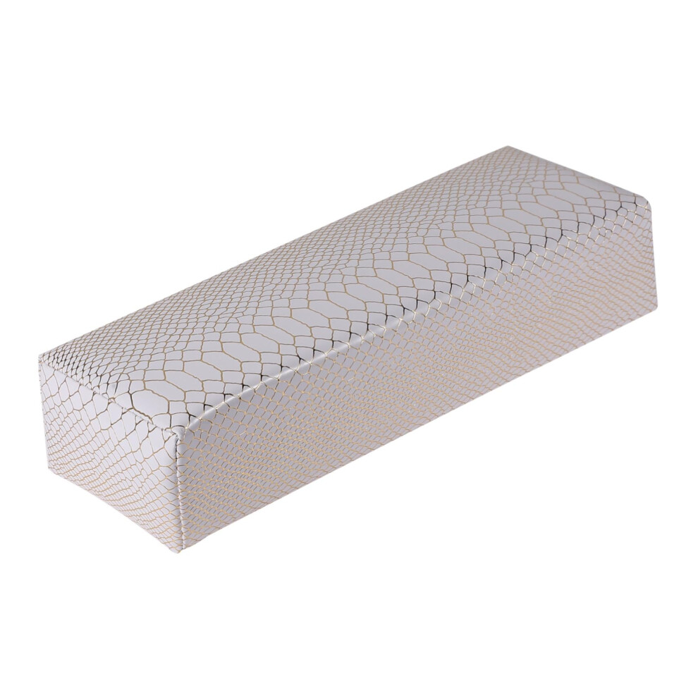 Leather Nail Hand Rest Pillow with Stable Wrist Support for Salon and Home Manicure Use
