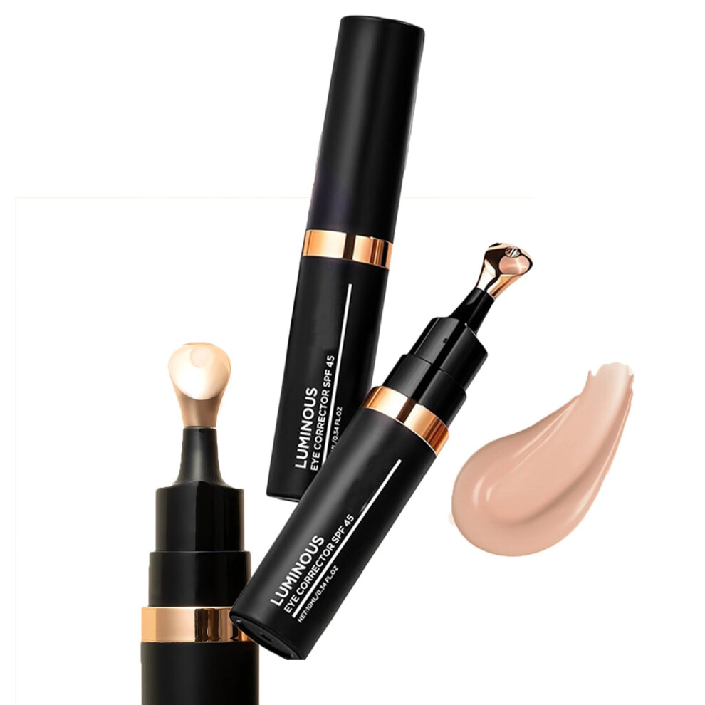 Dark/Peach Under Eye Concealer Circles Corrector Waterproof Color Hydrating Antiaging Natural Finish