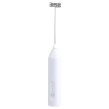 USB Rechargeable Milk Frother with 3 Speeds Handheld Electric Whisk for Coffee and Eggs