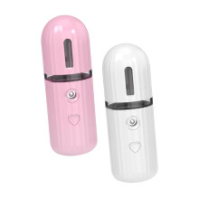 Facial Mist Sprayer and Portable Face Steamer USB Rechargeable Deep Hydration Travel Size 2pcs