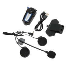 Motorradhelm Bluetooth-Headset 5.0 1000mAh Geräuschunterdrückung Schwarz