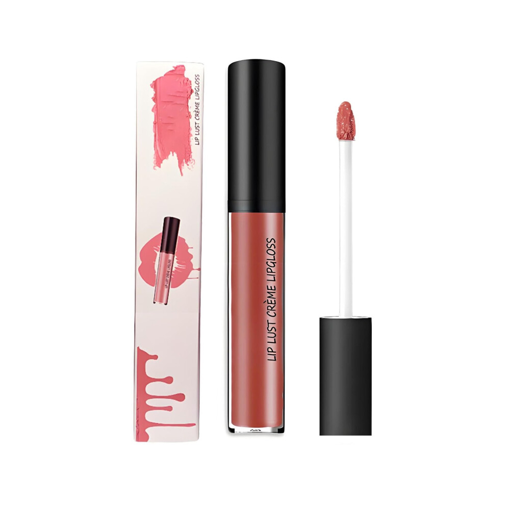 Cream Matte Liquid Lipstick #12 Long Lasting Nonstick Finish Texture Moisturizing Velvet
