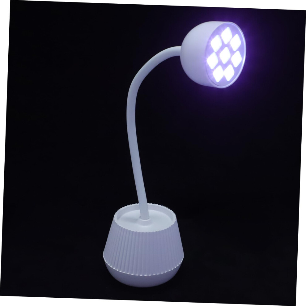 LED Nail Lamp with 360 Flexible Gooseneck for Quick Gel Drying Home and Salon Use