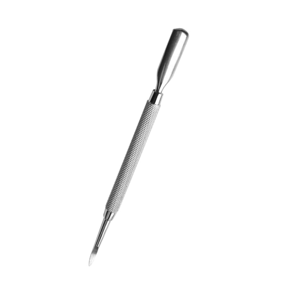 Stainless Steel Nail Cuticle Remover Spoon Pusher, Ergonomic Manicure Tool, Shaping Cuticles And Nail Surface