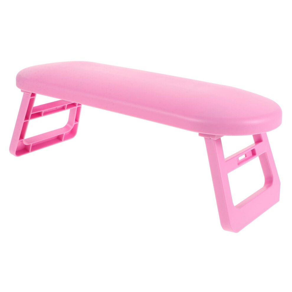Foldable Manicure Arm Rest with Cushioned Support for Nail Art, Stable and TravelFriendly