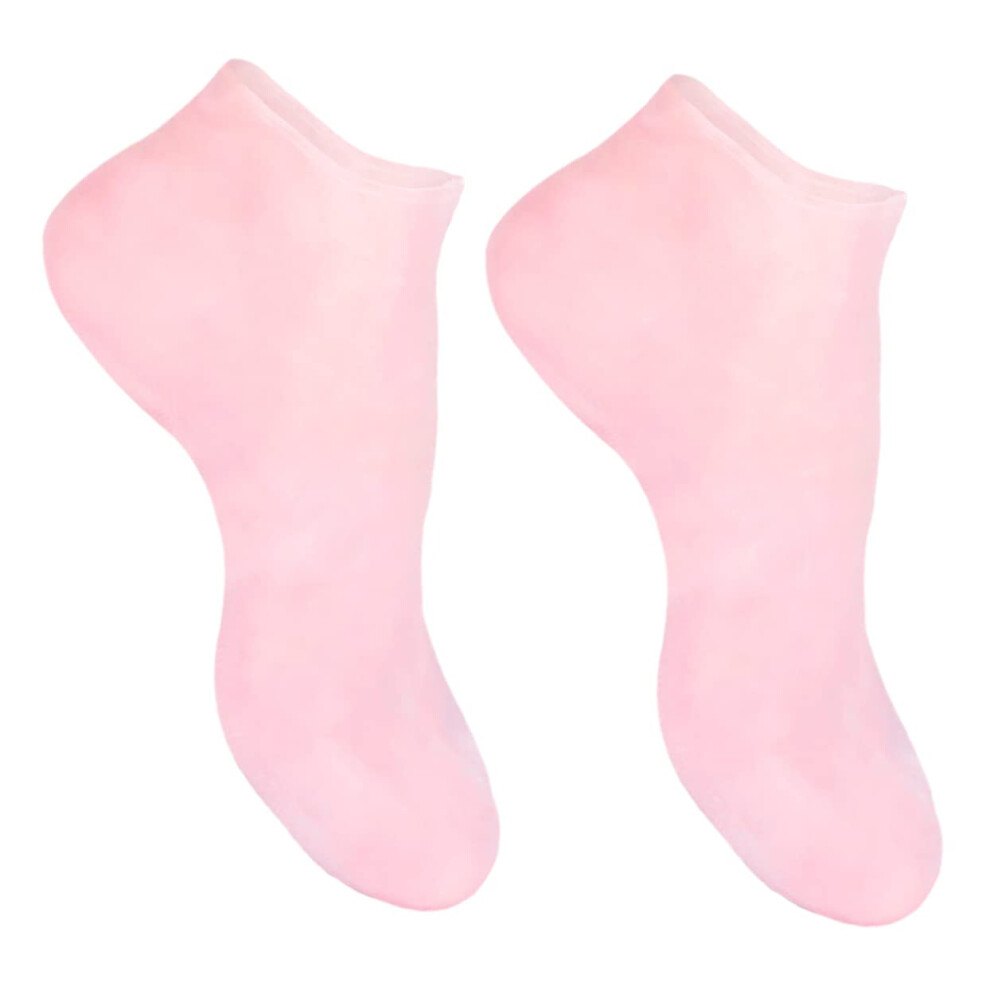 Moisturizing Foot Socks for Dry Cracked Feet with SEBS Cushioning and Deep Hydration
