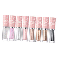 8pcs Liquid Glitter Eyeshadow Palette for Women Long Lasting Shimmer Eye Makeup Set for Parties