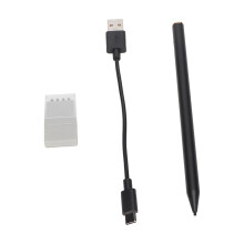 Stilfuld digital pen, slankt design til Surface-enheder, genopladelig batterilevetid i grafitspids, bred kompatibilitet, ergonomisk design, fin