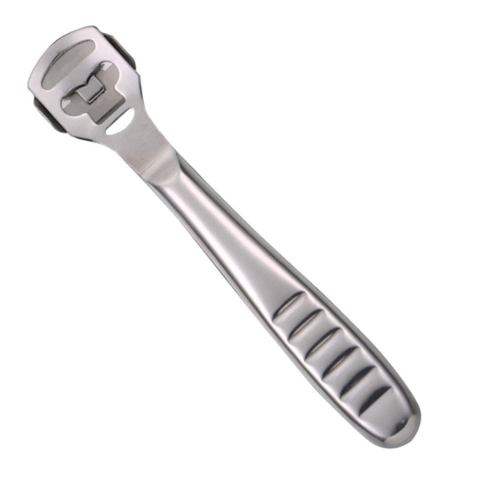 Stainless Steel Foot Callus Remover with Ergonomic Antiskid Grip Pedicure Foot File Set