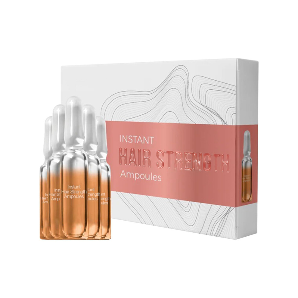 Hair Strengthening Ampoule LeaveIn Treatment for Damaged Dry Hair, Deep Nourishment 14 Pack