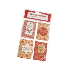 User Friendly Recycled Paper Christmas-Small greeting card B