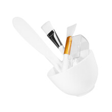 Facial Mask Mixing Bowl Set with Stirring Rod Brush and Spoon for Easy Home and Salon Use