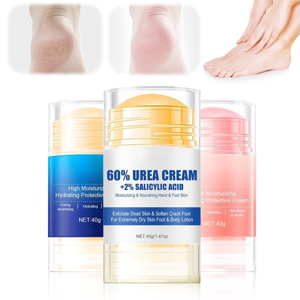 Cream Foot Deep Hydration For Dry Cracked Feet Heel Softens Rough Skin Nongreasy 2025