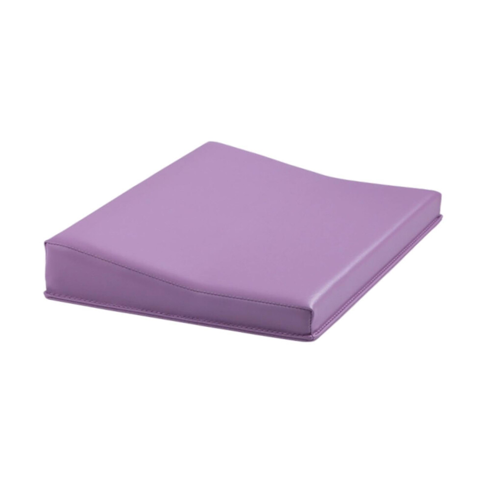 Professional Nail Arm Rest Ergonomic PU Leather Hand Support Pillow for Salon Spa Violet