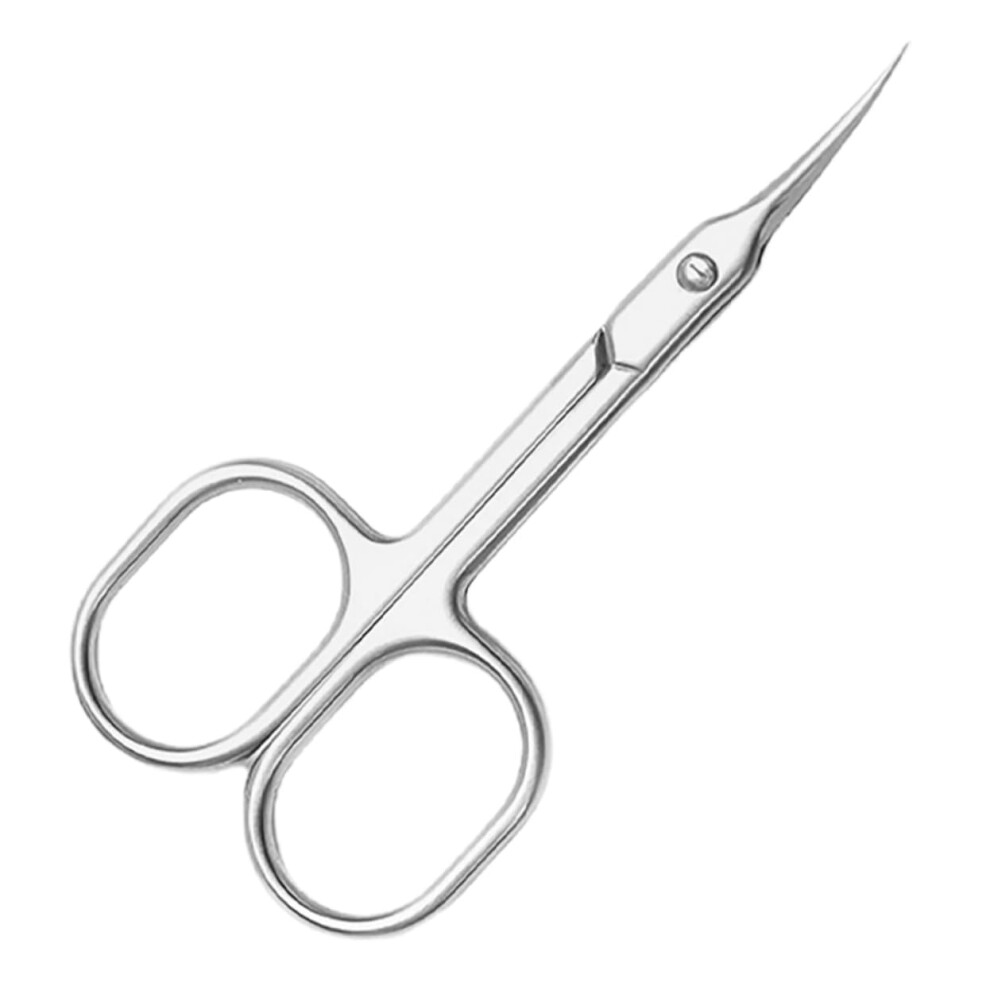 Silver Stainless Steel Cuticle Nipper And Scissors For Precise Trimming Manicure Pedicure Nail Care