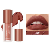 Long Lasting Velvet Lip Plumper Gloss Red – Non Sticky Shine Finish, Comfortable Wear, 1ml
