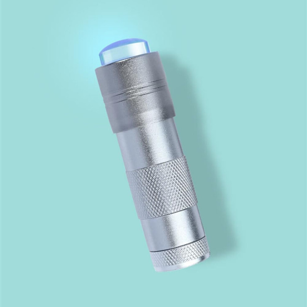 UV Nail Lamp with Silicone Stamper Head, Mini UV Light for Gel Nails, Quick Dry Nail Dryer