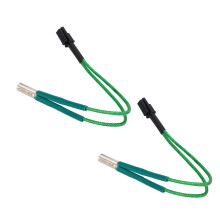 2 pezzi, elemento riscaldante per stampante 3D, 24V, 15mm, 65W, in acciaio inossidabile, senza ossidazione