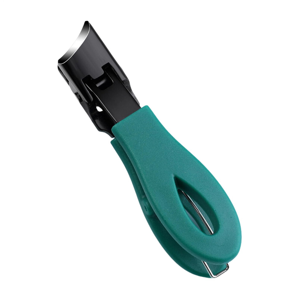 Toenail Clippers for Seniors Large Opening AntiSplash Stainless Steel Trimmer for Thick Nails
