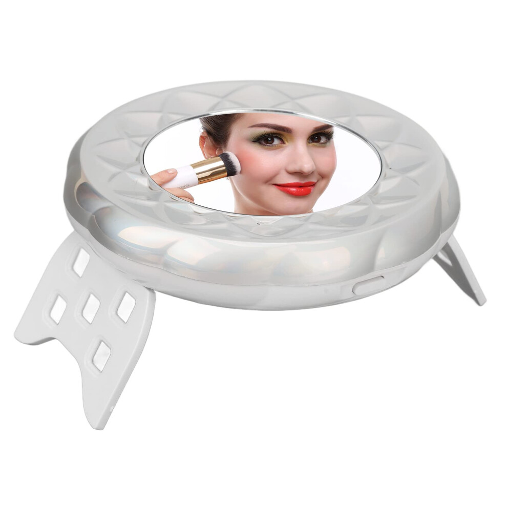 Light Uv Led Nail Lamp 18W Usb Foldable Gel Nail Dryer With Mirror For Fast Even Curing