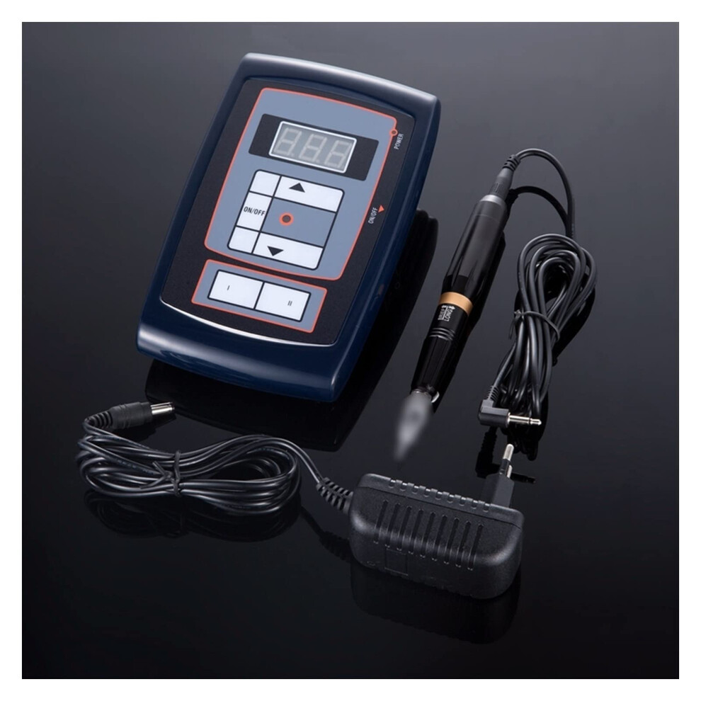 Black Permanent Makeup Machine For Eyebrows With Japanese Motor, Rotary Tattoo Pen 15000 R/Min
