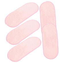 5pcs Reusable Makeup Remover Cloths Gentle Washable Face Towels for Skincare and Travel