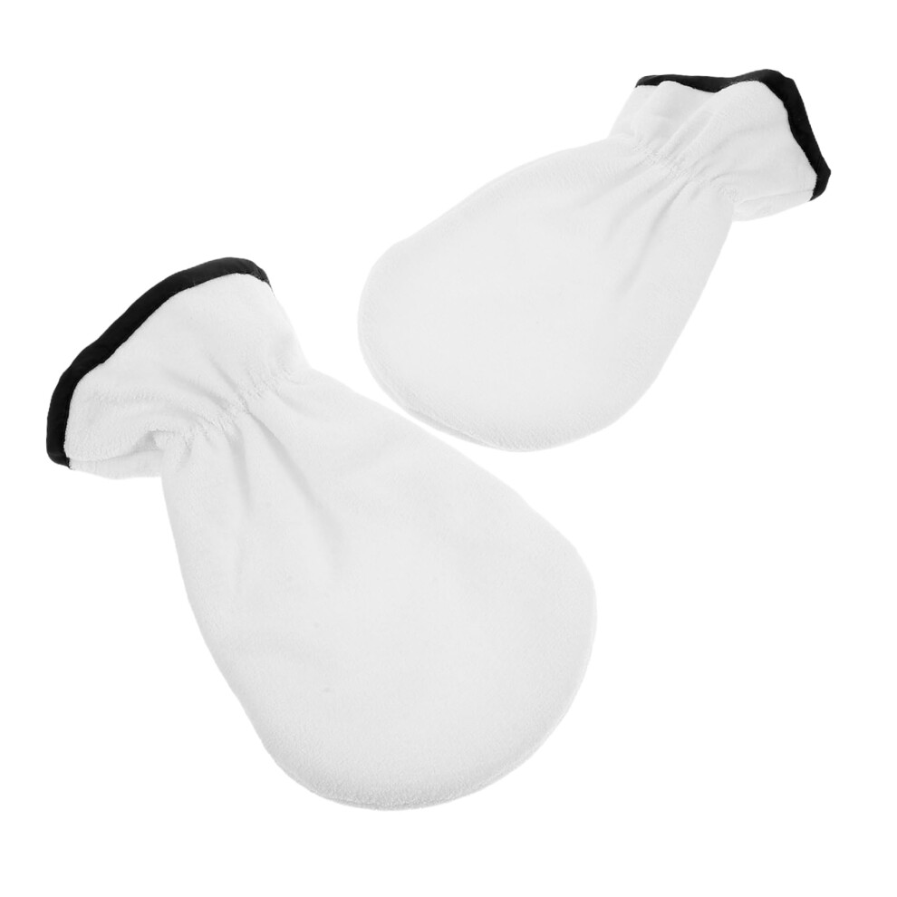 Paraffin Wax Gloves for Hand Spa Treatments, Thermal Moisturizing Mitts for Dry Hands, Reusable