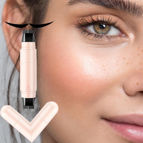 Winged Eyeliner Stamp Black with Liquid Eyeliner Pen, LongLasting Precise Makeup Tool 2
