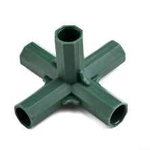 16mm Greenhouse Frame Connectors for Secure Tube Fit, MultiWay Garden Plant Support Joints