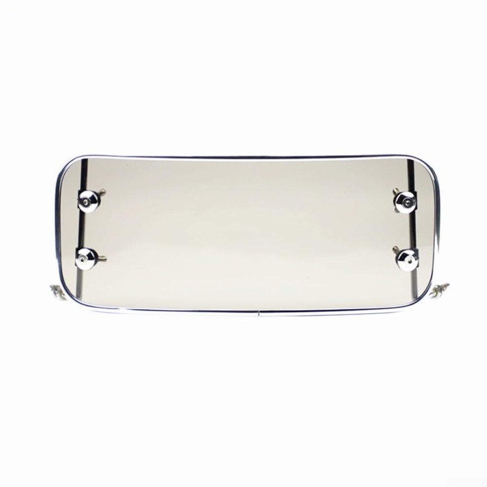 Motorcycle Windscreen Universal Fitment Abs Windshield For Scooters Long Transparent Or Round Smoked Wind Deflector 9094768436417