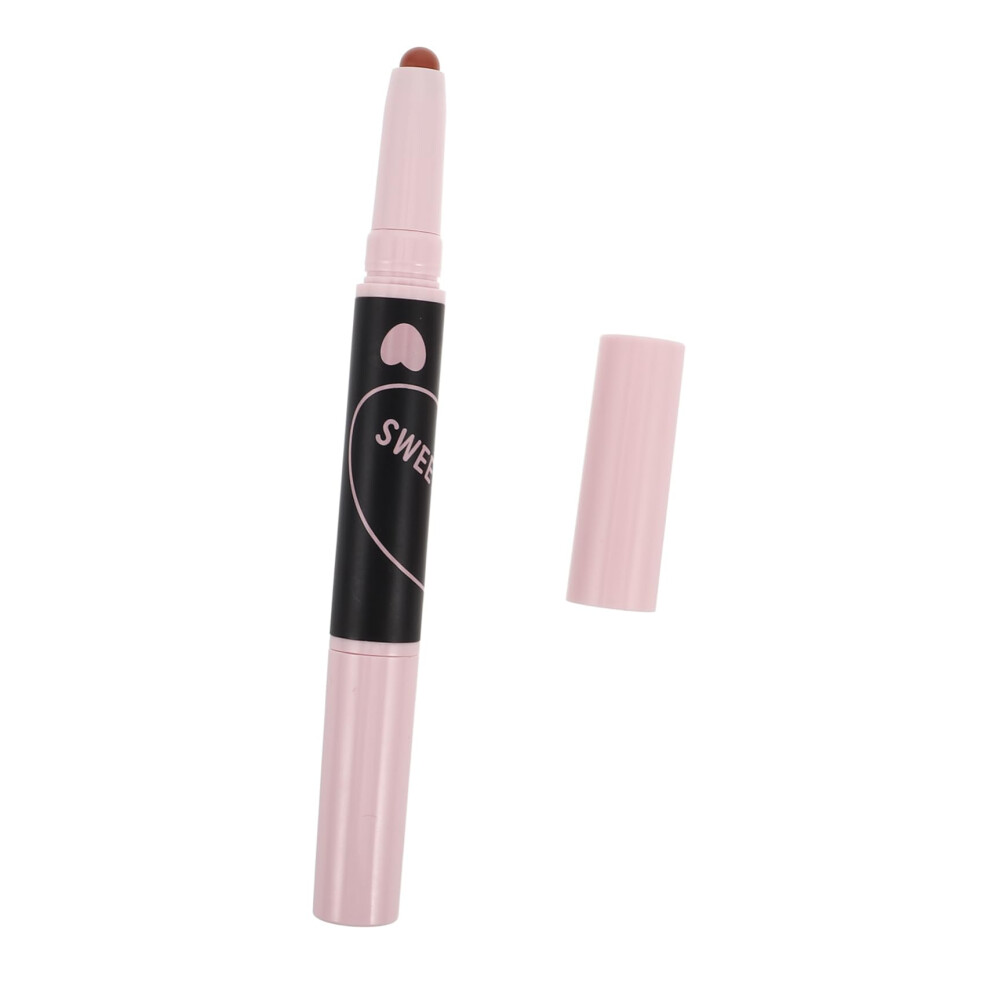 Dual Ended Lip Liner and Matte Lipstick Pen Waterproof Smudge Proof Long Lasting Lip Pencil