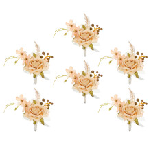 Künstlicher Hochzeitsstrauß/Brosche/Handgelenksblume für-Brosche