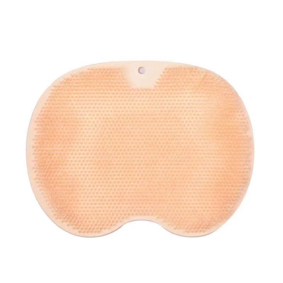 Shower Foot Scrubber with Suction Cups for Deep Cleansing and Hands Massage, NonSlip Mat