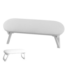 Nail Arm Rest with Ergonomic Hand Support and Builtin Tool Storage for Salon and Home