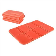 Car Seat Cushion Foldable Portable Beach Camping Mat, Small Picnic Pad, Outdoor Folding Seat Pad, Orange