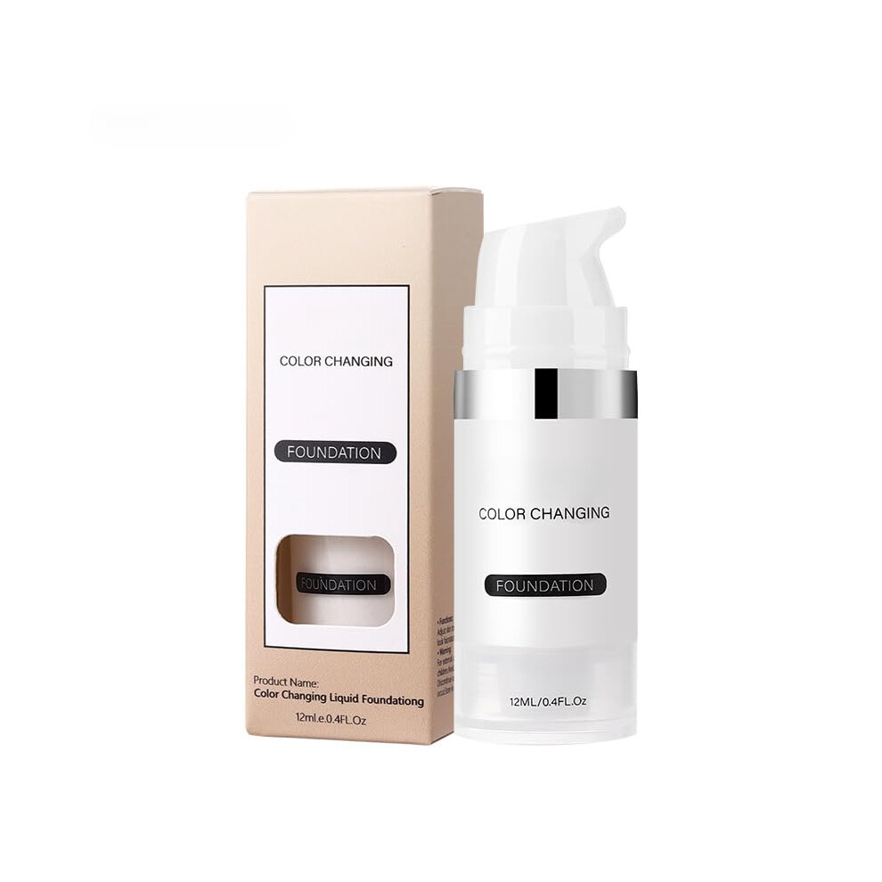 Cream Colour Changing Liquid Foundation And Bb Full Coverage, Natural Finish, Longlasting Hydration