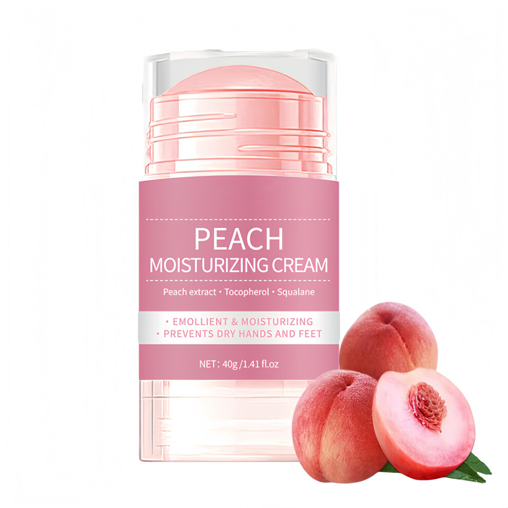 Cream/Peach Moisturizing Foot With And Urea Aloe, Deep Hydration For Cracked Heels And Dry Feet