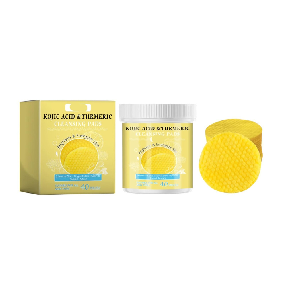 Facial Cleansing Pads 3PCS Gentle Deep Pore Cleanser Exfoliating and Moisturizing for All Skin Types